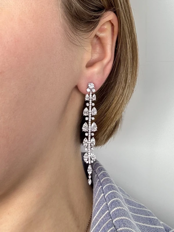 Cartier Promesse Diamonds 7.28 ct Earrings CRHP801000 2