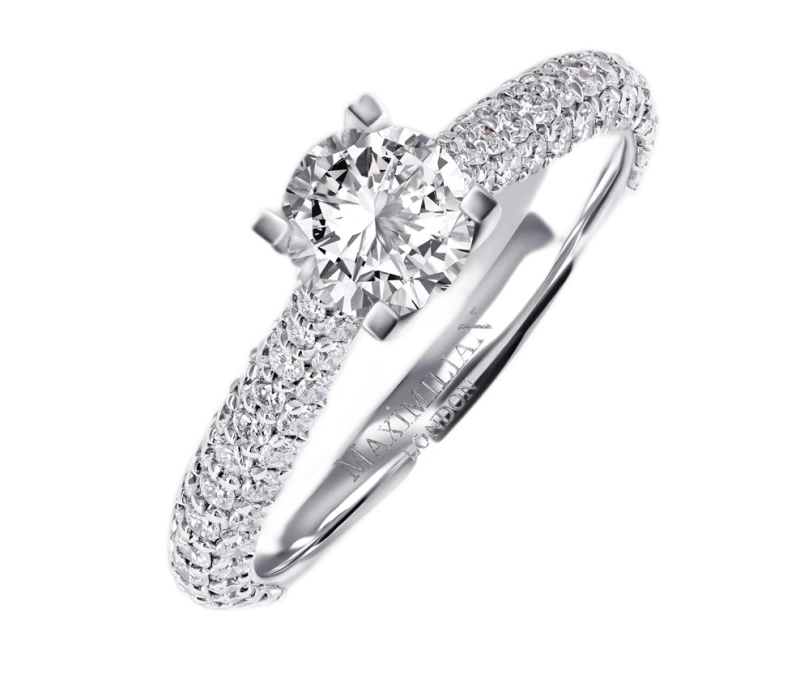 DIAMOND 0.65 CT H/SI1 RING