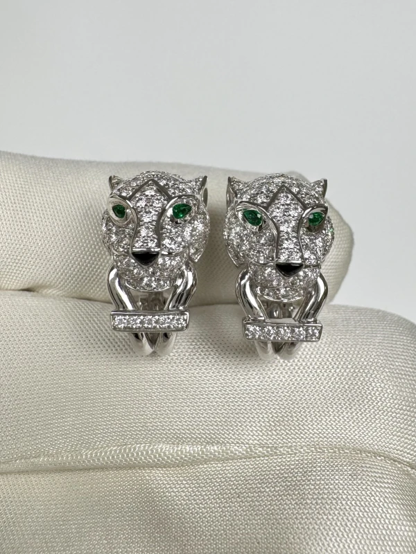 Cartier PANTHÈRE DE CARTIER EARRINGS N8503200 4