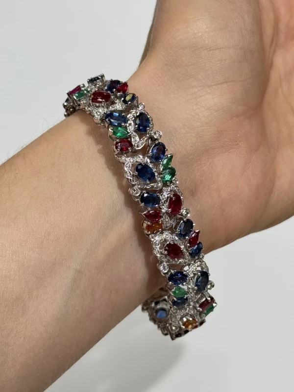 RalfDiamonds КОМПЛЕКТ С ЦВЕТНЫМИ КАМНЯМИ 173diamondRalfDiamonds 4