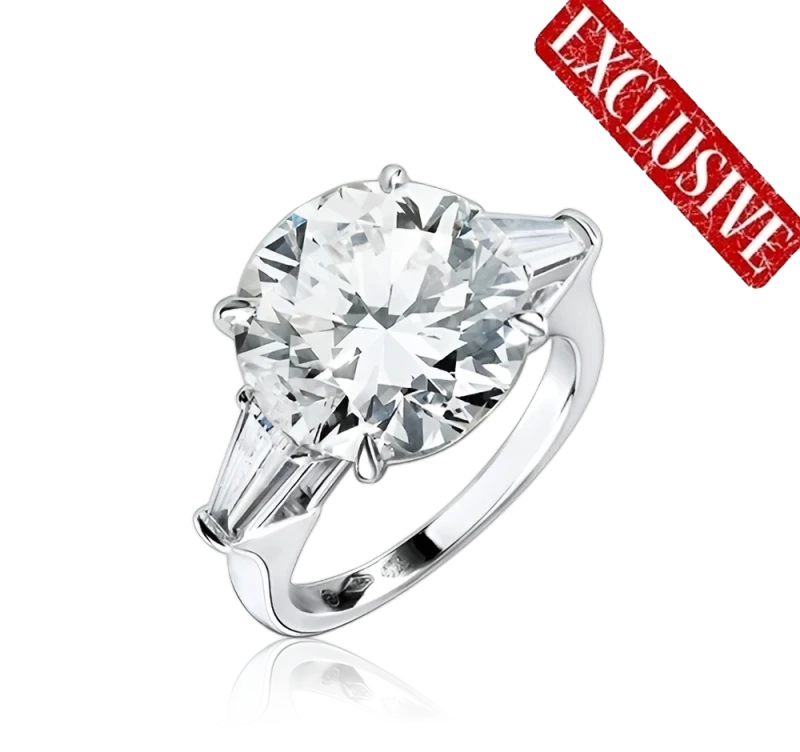 No name КОЛЬЦО С БРИЛЛИАНТОМ 5.65 CT D/VS1 5.76 CT D/VS1 1