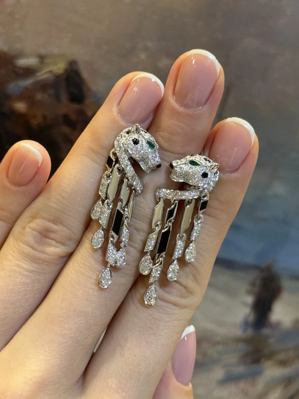 Cartier Panthère de Cartier earrings H800780 3