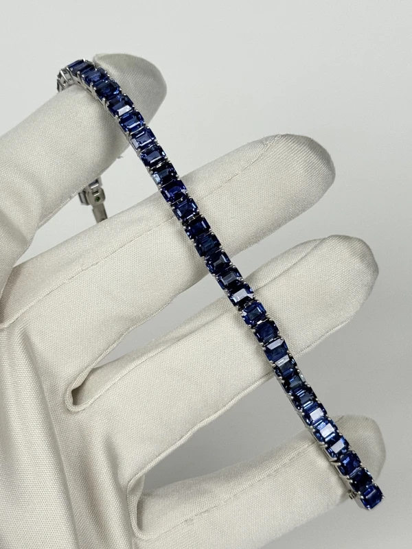 VERDI JEWELLERY БРАСЛЕТ С САПФИРАМИ 22.78 CT A56H 3