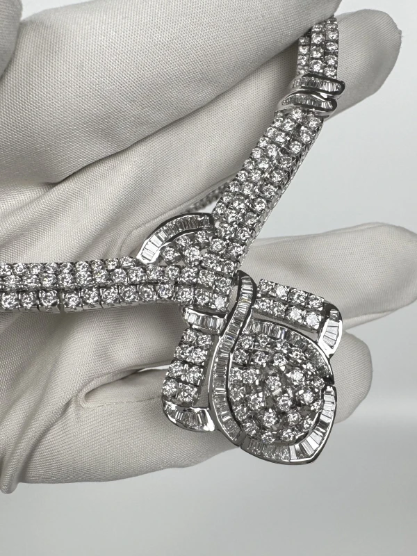RalfDiamonds BAGUETTE & ROUND DIAMOND SET RFD749 6