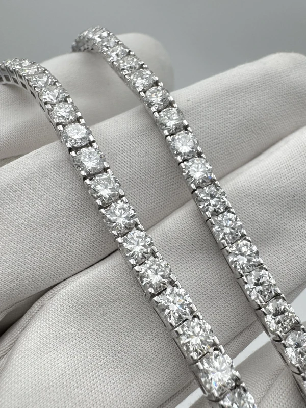DeRosa ROUND DIAMOND 24.05 CT NECKLACE (SIZE 40) N933956 4