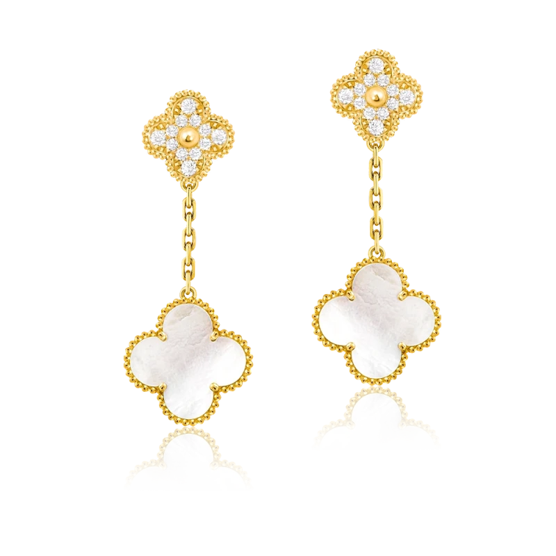 MAGIC ALHAMBRA EARRINGS, 2 MOTIFS
