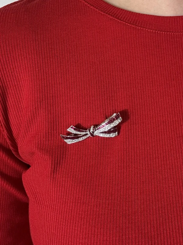 GRAFF Ruby&Diamond Brooch RGA112 2