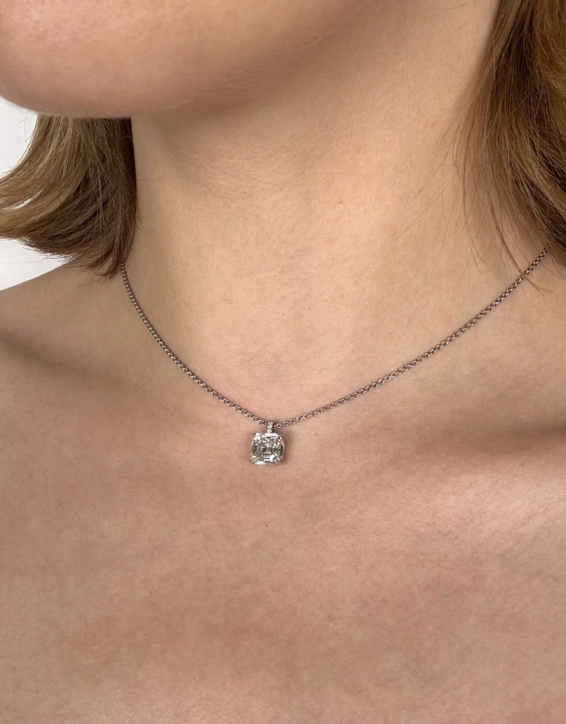 No name ASHER DIAMOND 3.01 CT D/VS1 PENDANT NN3.01D/VS 2