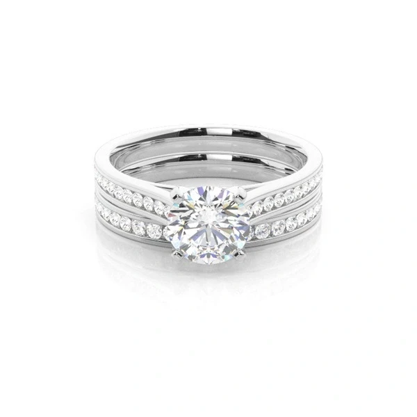 ROUND DIAMOND 1.75 CT H/VS1 RING (SIZE 53)