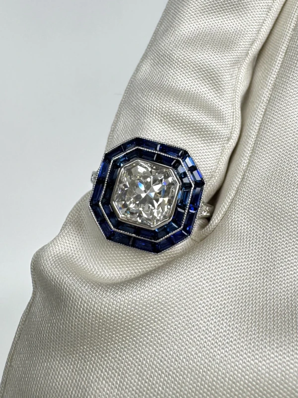 Tiffany & Co VINTAGE RING, LUSEDA SOLITERE DIAMOND 2.06 CT H/VS1 RING (SIZE 52) TR2.06 4