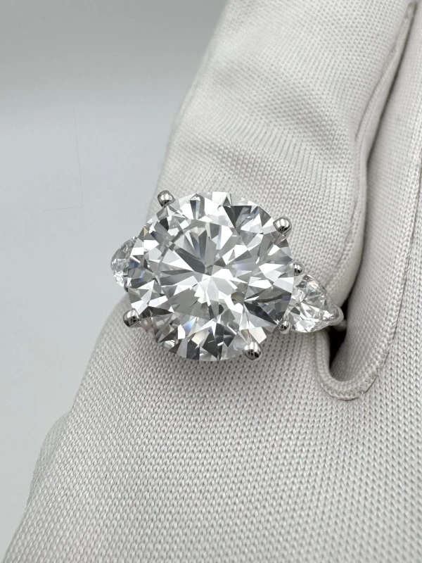 No name ROUND DIAMOND 5.39 CT E/VVS2 RING (GIA) NN5.39ct 6