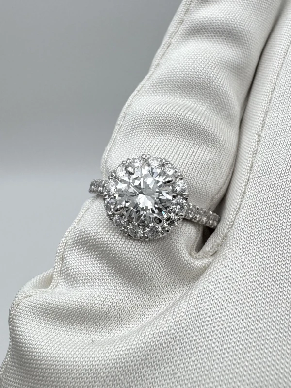 RalfDiamonds ROUND DIAMOND 1.15 CT E/VVS2 RING (SIZE 52) RFD 1.15 CT E/VVS2 3