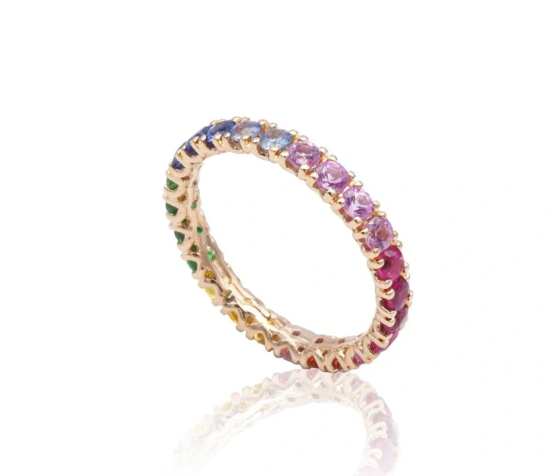 CRIVELLI Кольцо с сапфирами 024-2001 1