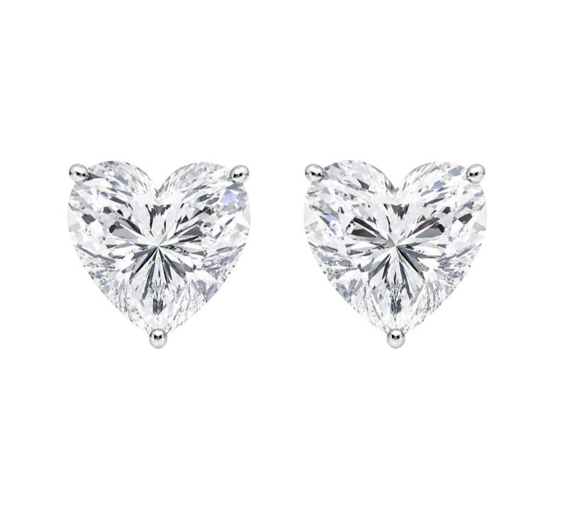 HEART DIAMOND 1.50-1.50 CT G/VS1 EARRINGS (GIA)