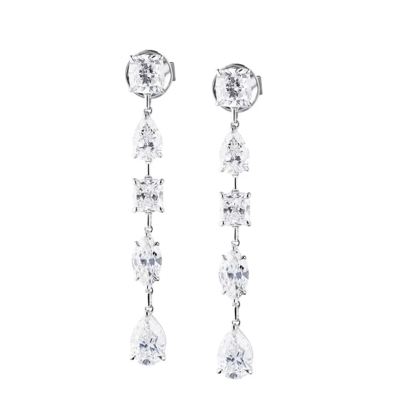 СЕРЬГИ NO NAME DIAMOND 8.20 CT EARRINGS NN8.20CT