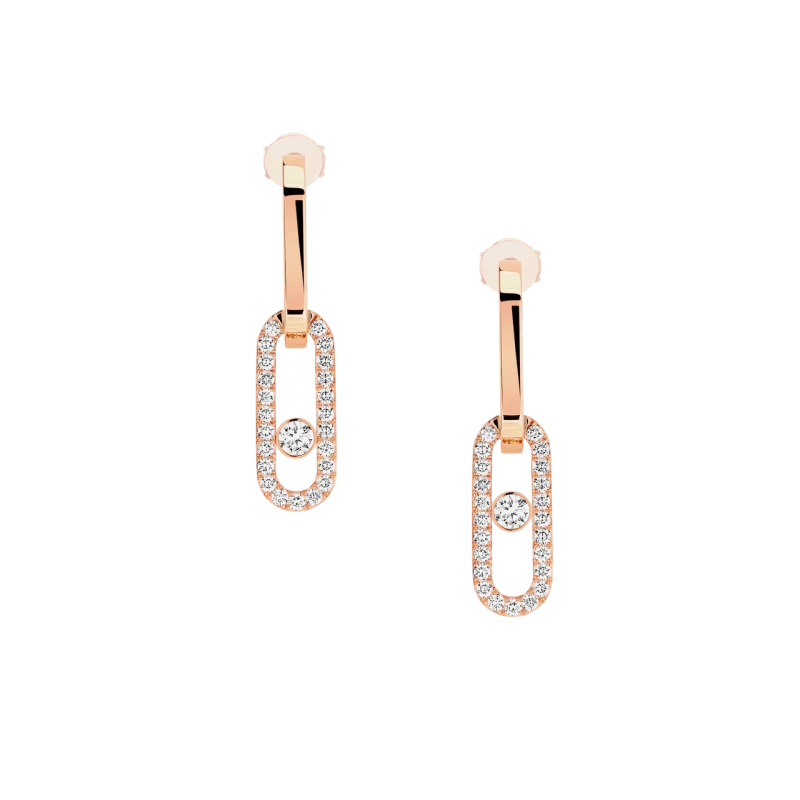 MESSIKA MOVE LINK EARRINGS 12469-PG 1