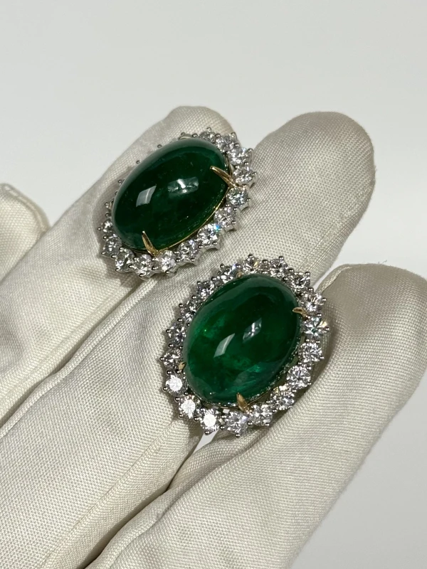 RalfDiamonds EMERALD AND DIAMOND SET RD.EM 6