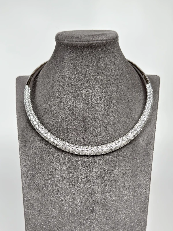 RalfDiamonds ROUND DIAMONDS 21.21 CT NECKLACE (NEW) RFD21.21CT 3