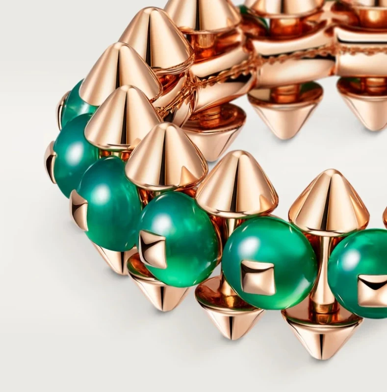 Cartier Clash de Cartier ring, agate (SIZE 53) B4248753 3