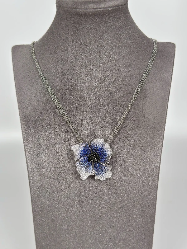 Palmiero FLOWER SAPPHIRE PENDANT PALMIERO984 2