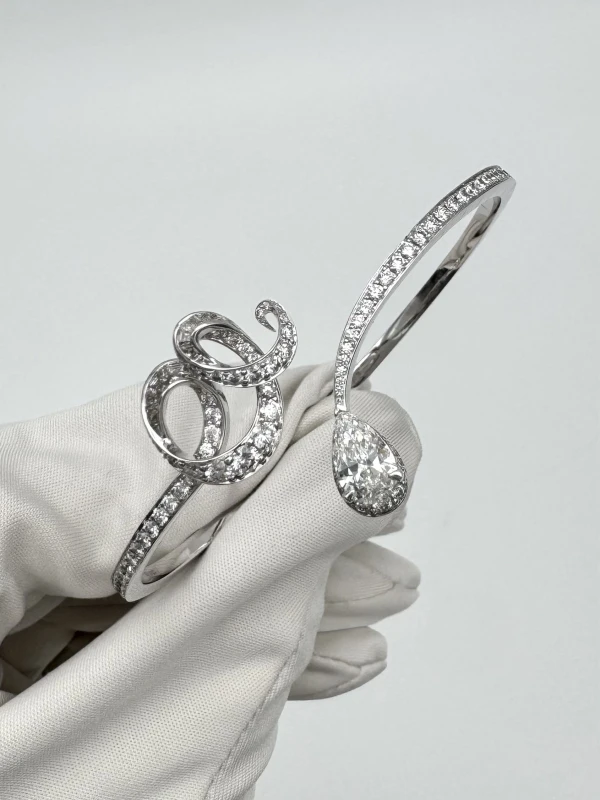 GRAFF INSPIRED BY TWOMBLY DIAMOND DROP BANGLE (SIZE 16) RGB353-160 2