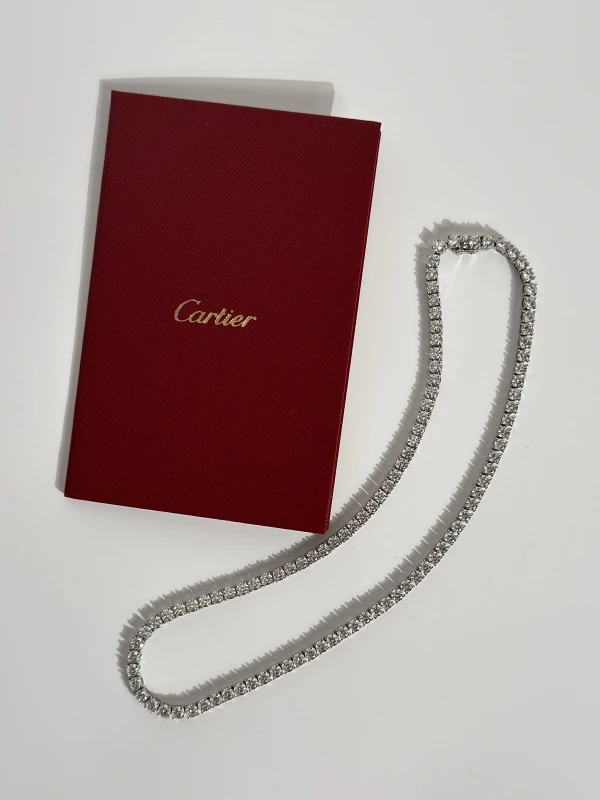Cartier TENNIS NECKLACE 22.44 CT H7000353 5