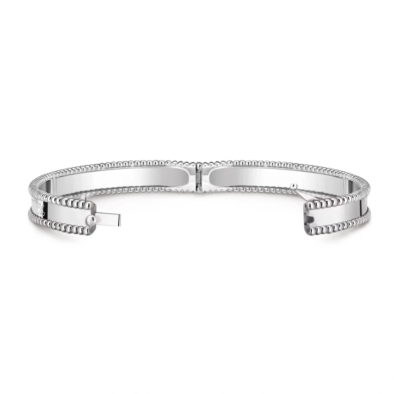 Van Cleef & Arpels. Perlée signature bracelet, small model (SIZE 16) VCARP3K500 5