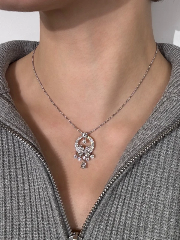 GRAFF DIAMOND CLASSIC BUTTERFLY PENDANT RGP3.31 2