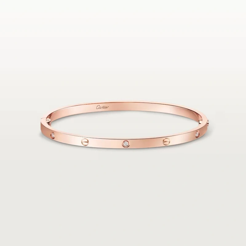 Cartier LOVE BRACELET, SMALL MODEL, 6 DIAMONDS B6079316 2