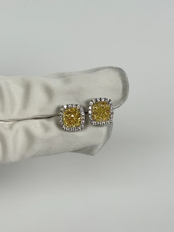 DeRosa DIAMOND EARRINGS 3.05-3.02 FLY/VVS-VS E10676723 2