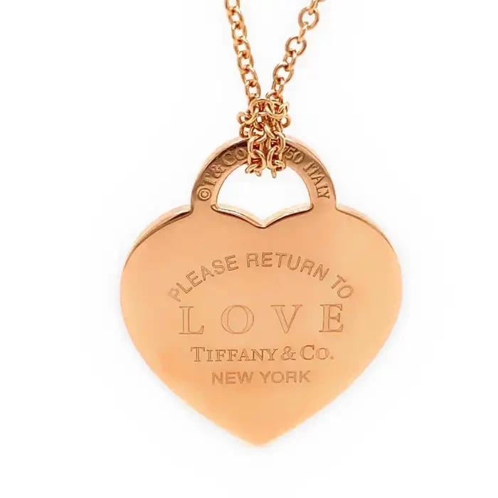 Tiffany & Co Return To Heart Tag Pave Diamond Necklace T&Co Return To Heart 1