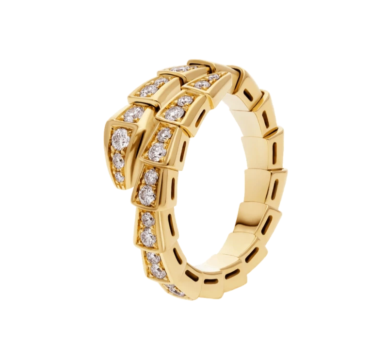 Bvlgari SERPENTI VIPER RING (SIZE M) 357491 1