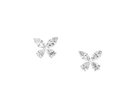 GRAFF Classic Butterfly Diamond Petite Stud Earrings RGE1855