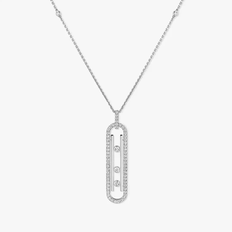 Messika MOVE 10TH PENDANT, PETIT MODÈLE 10032-WG 3