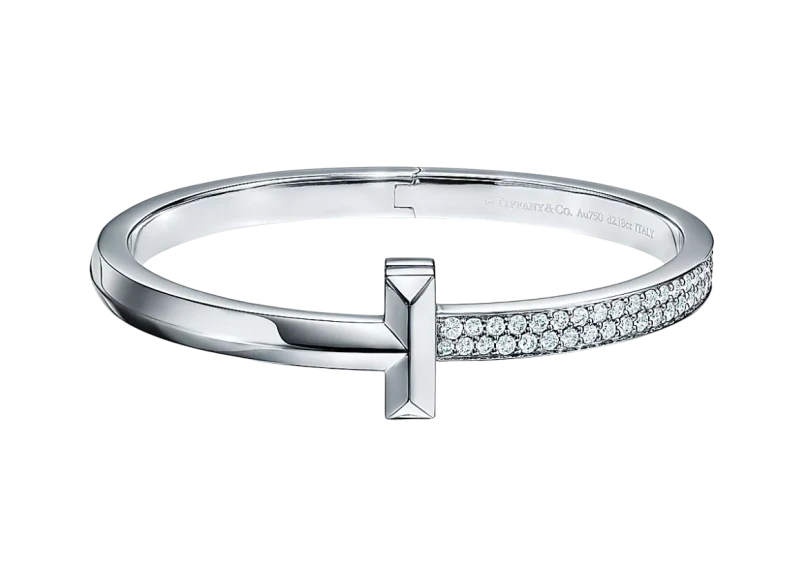 T WIDE DIAMOND BRACELET