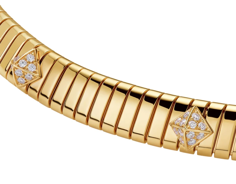 Bvlgari Tubogas Necklace (SIZE 36) 360869 2