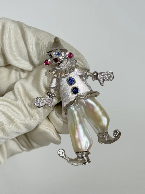 Yvel БРОШЬ С ЖЕМЧУГОМ Yvel 3