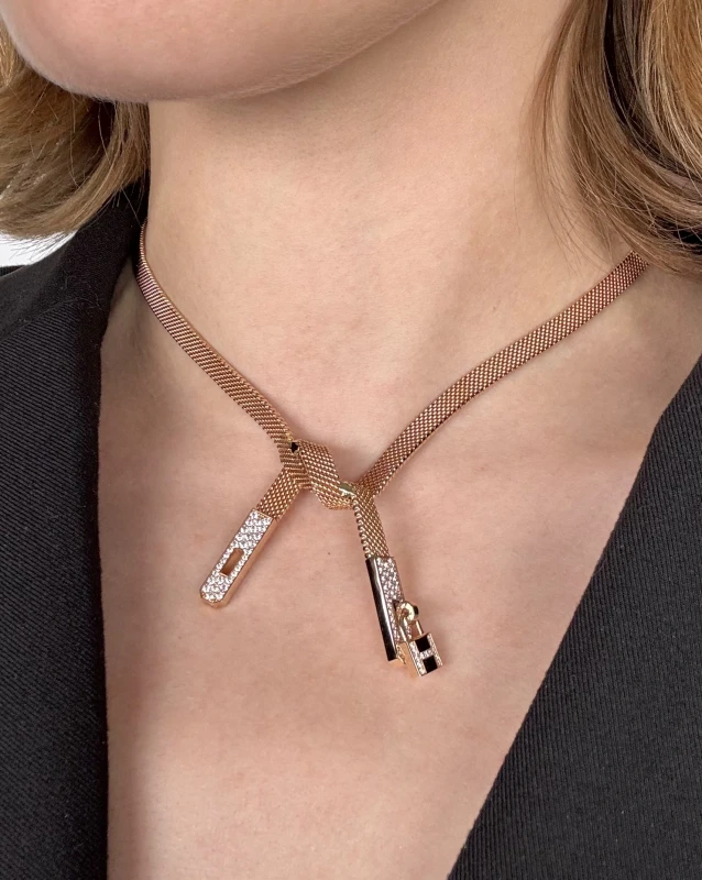 HERMES Kelly Gavroche Necklace H222205B 00ST 3