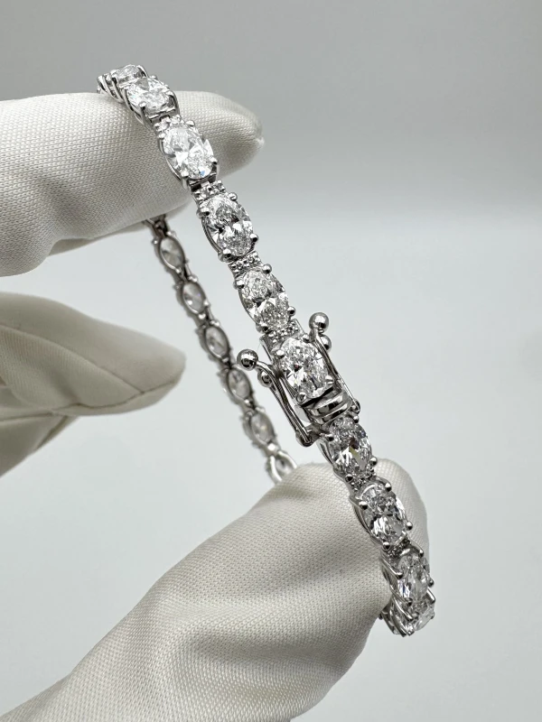RalfDiamonds OVAL DIAMONDS 9.11 CT BRACELET RFD9.11CT 4