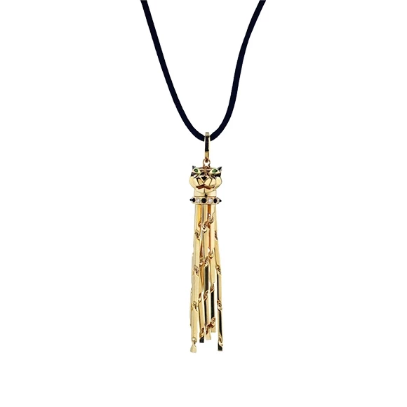 PANTHÈRE NECKLACE, YELLOW GOLD