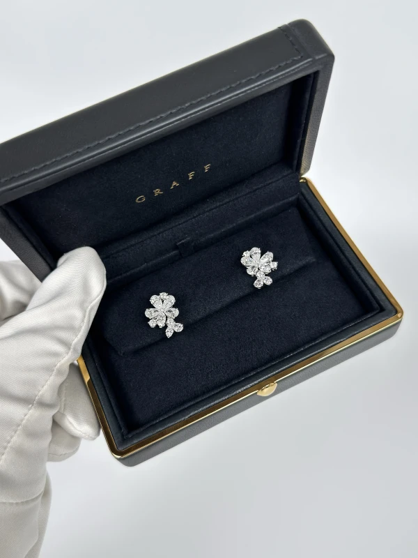 GRAFF White Multi Shape Diamond Carissa Earrings RGE1246 5