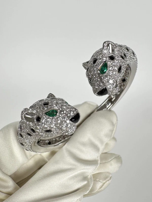Cartier Panthère de Cartier bracelet, paved (SIZE 16) H6031916 4