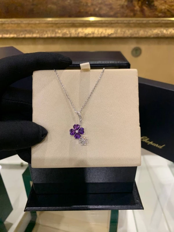 Chopard FOR YOU, AMETHYST AND DIAMONDS PENDANT 799371 8