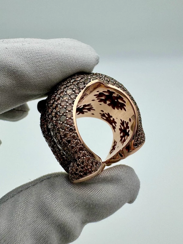 Chopard ANIMAL WORLD BROWN BEAR RING. LIMITED EDITION 827495-5010 6