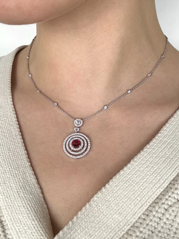 GRAFF BULLSEYE PENDANT RGP116 2