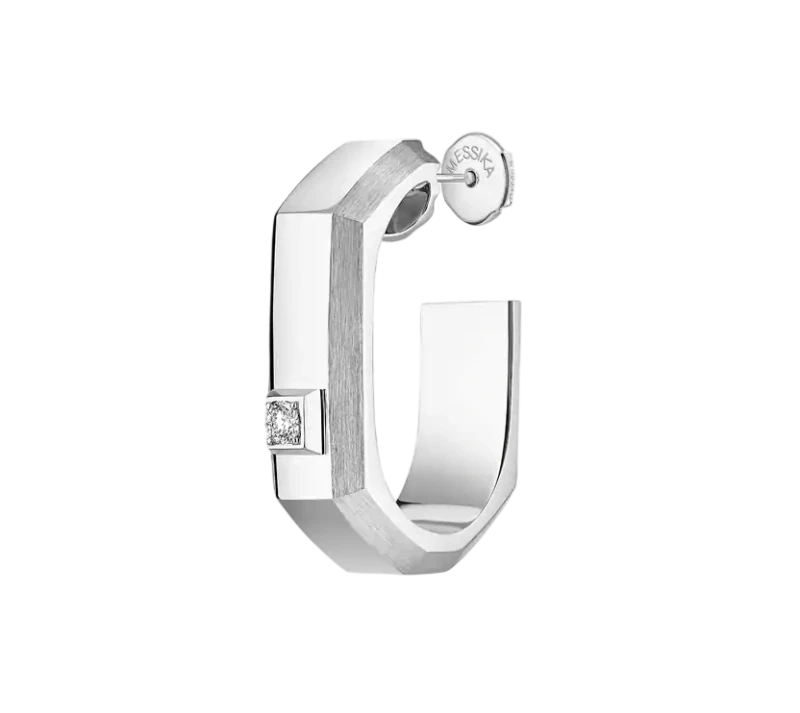 Moderniste single earring, medium model
