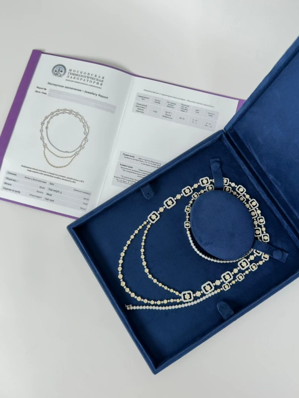 Ювелірні прикраси DIAMOND NECKLACE 26.15 СТ Jewelry 206445 4