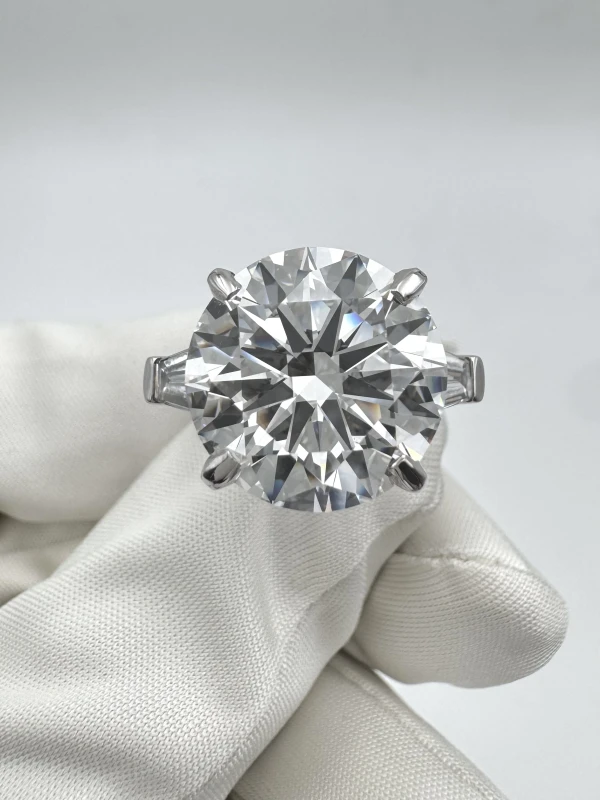 СЕРЬГИ NO NAME DIAMOND 10.12 ct  E/IF EXEXEX  (GIA) 10.12 ct E/IF EXEXEX 3