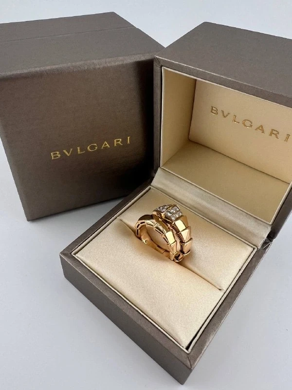Bvlgari SERPENTI VIPER RING (SIZE M) 345217 4