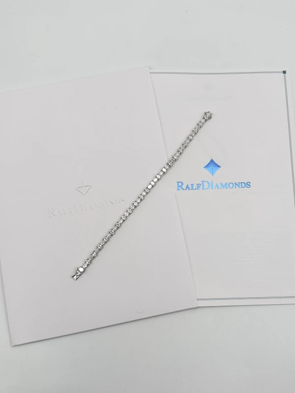 RalfDiamonds EMERALD DIAMOND 10.85 CT BRACELET RFD 10.85 CT 5